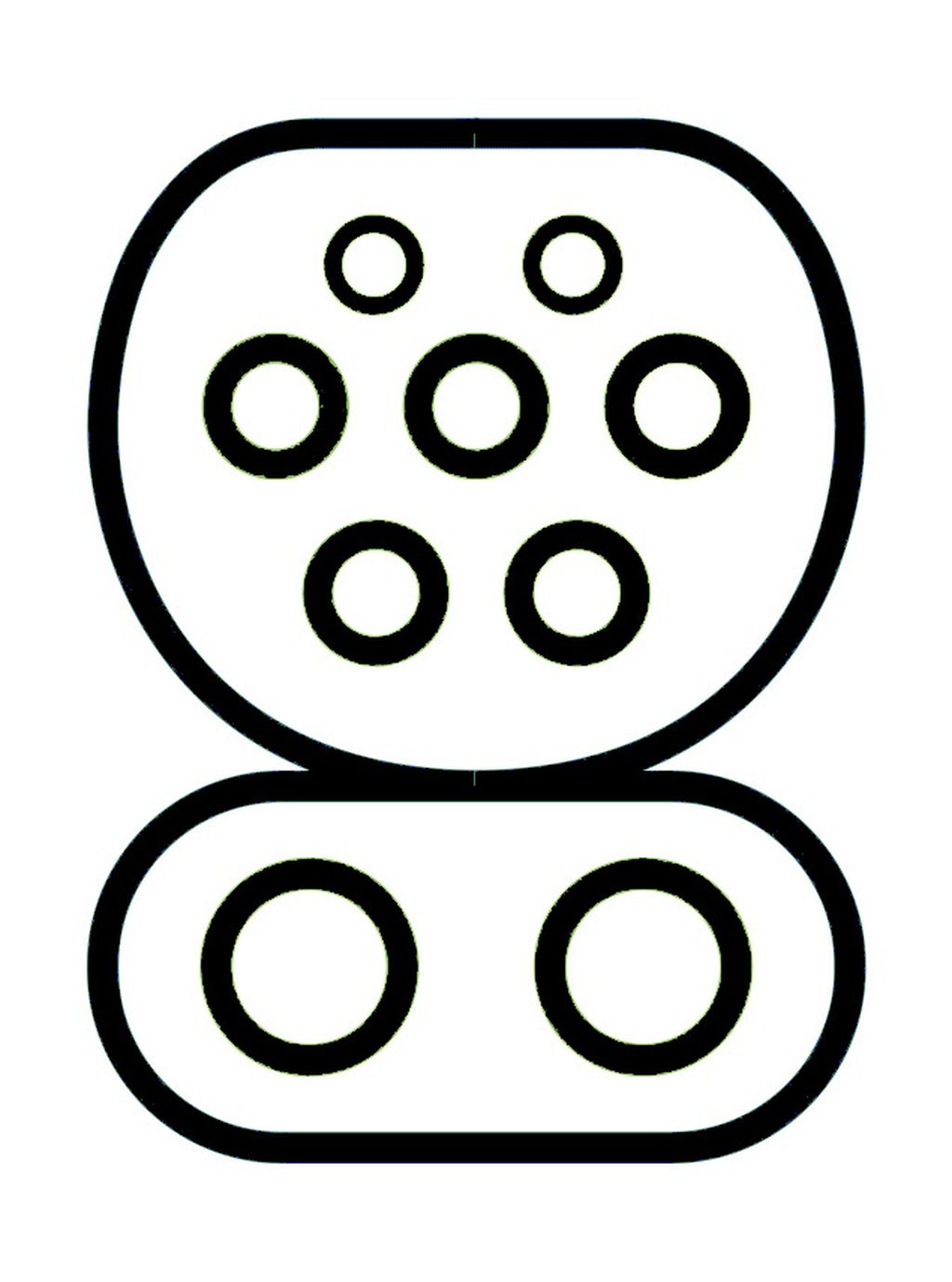 Symboles des bornes et des connecteurs