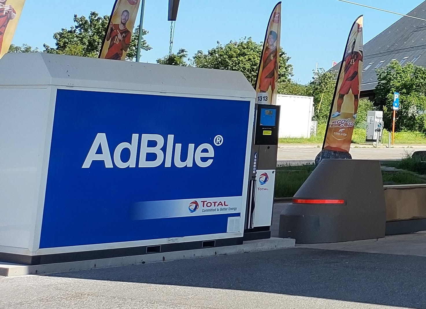 Pompe délivrant de l'AdBlue