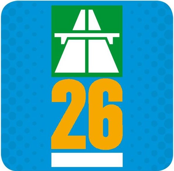 Vignette autorouti&egrave;re suisse 2026 autocollante et e-vignette