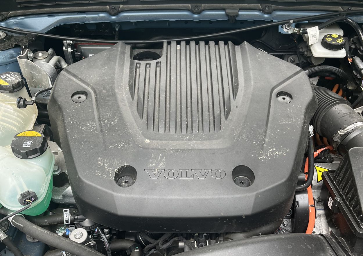 Traces de pattes de fouine sur un moteur de voiture