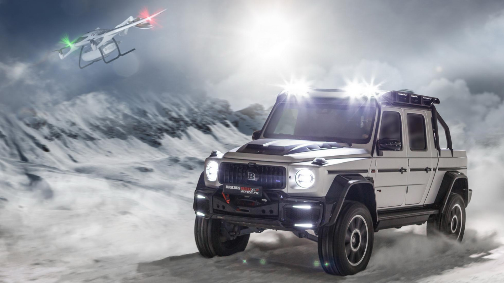 Brabus Fait Du Classe G Un Pick Up De 800 Ch Moniteur Automobile