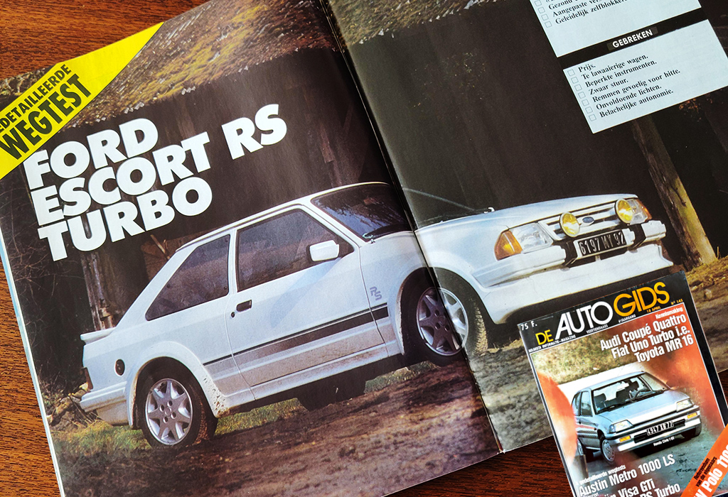 Wat Vond De Autogids In 1985 Van De Ford Escort Rs Turbo