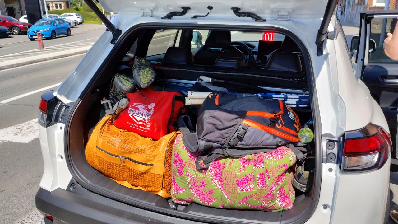 Essai Road trip – En Toyota Corolla Cross pour faire du char à voile