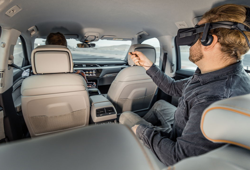 Audi in-car VR-entertainment