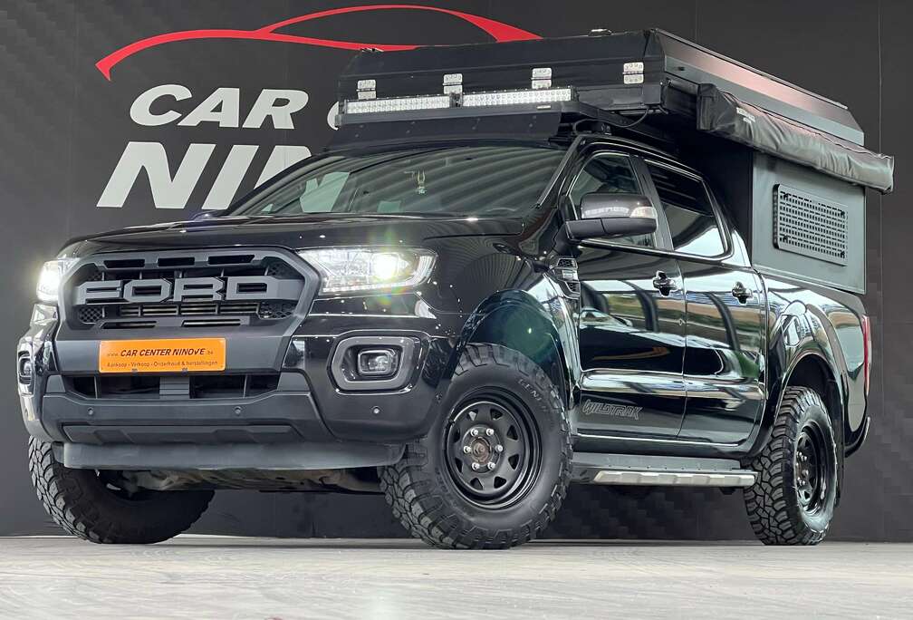 Ford 2.0 BiT EcoBlue Wildtrak / Camper / Daktent / Zonnepaneel / Zijluifel