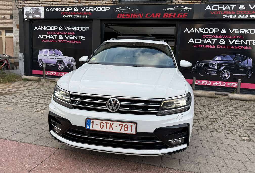 Volkswagen Tiguan 2.0 TDi R-Line Full Options Panorama Virtual Cuir electrique Bi Xenon