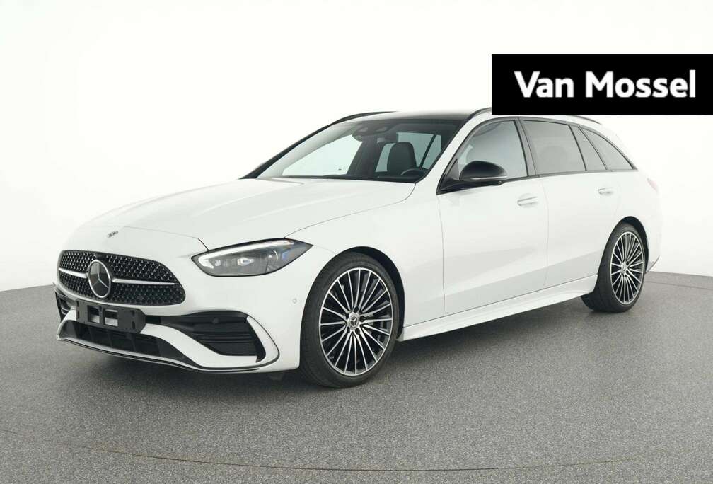 Mercedes-Benz 200d AMG LINE Break + LEDER + PANO DAK + BURMESTER