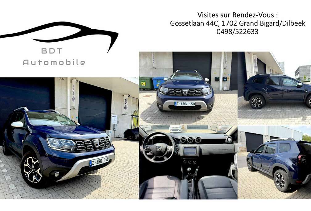 Dacia 1.2 TCe Prestige 1er Prop Cuir Sièges chauffants GPS Caméra Bluethoot  Cruise ...