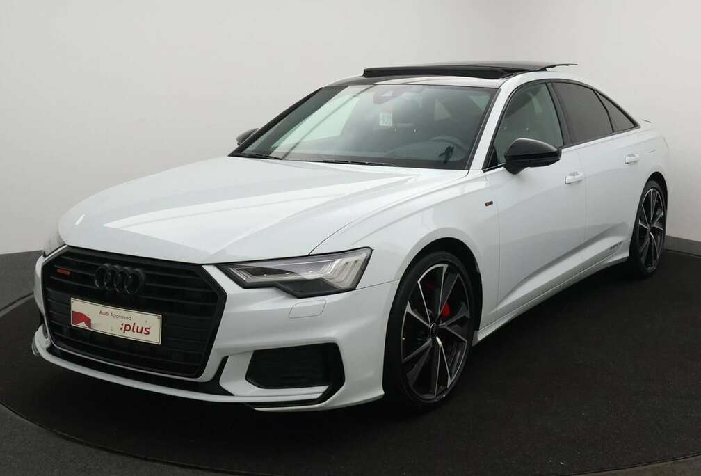 Audi Audi A6 Competition 55TFSIe QUATTRO 367PK *AUTOMAAT*3X-S LINE*PANODAK*LEDER*CAMERA*CRUISE*PDC*NAVI*APP-CONNECT*...*