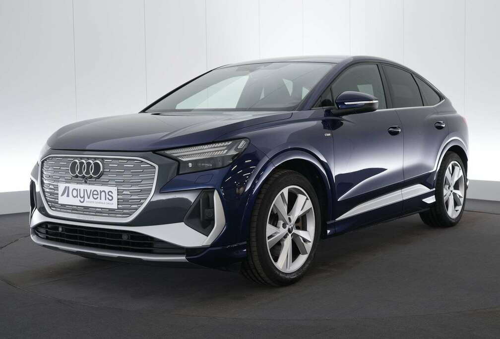 Audi Q4 Sportback 82 kWH 40 S-Line Platinum LEDER/ALCAN