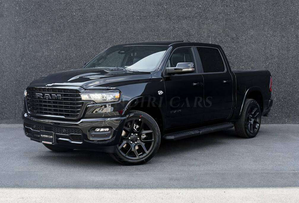 Dodge 2026 V8 5.7L HEMI RAM 1500 Laramie €79.900 +MOPAR BLACK TUBULAR SIDE STEPS +360° SURROUND VIEW CAMERA