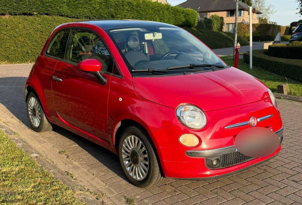 Fiat 500 1.2i Lounge PUR-02 Stop