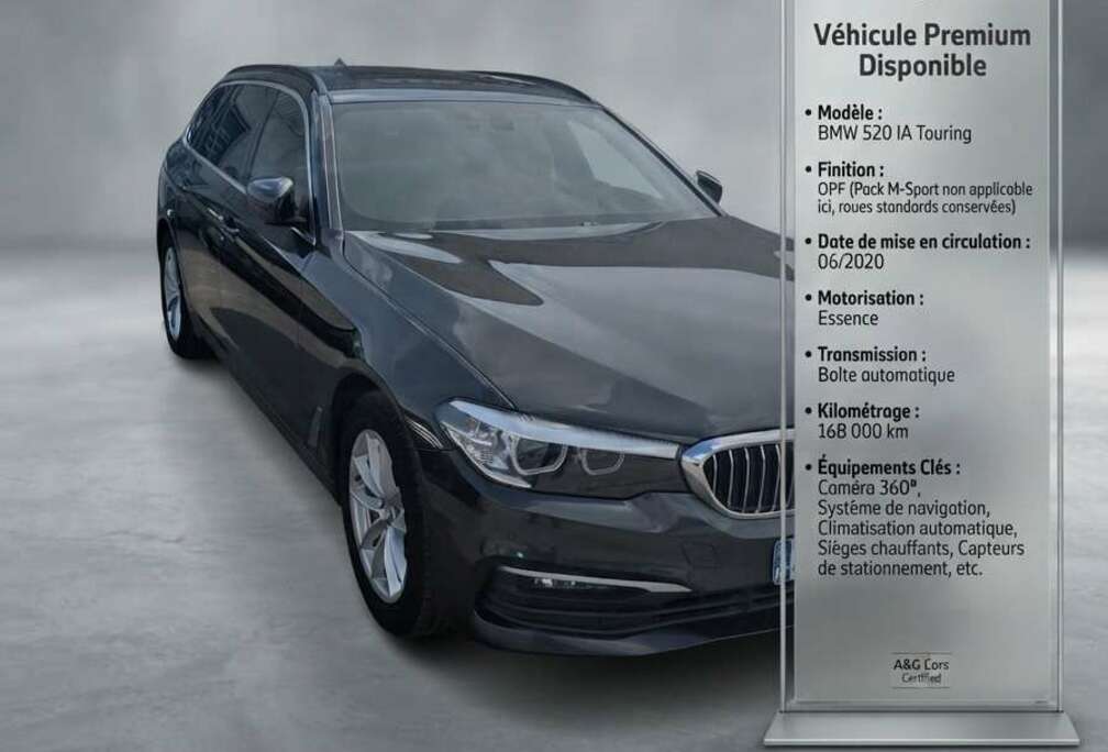 BMW 520ia OPF 163 Ch