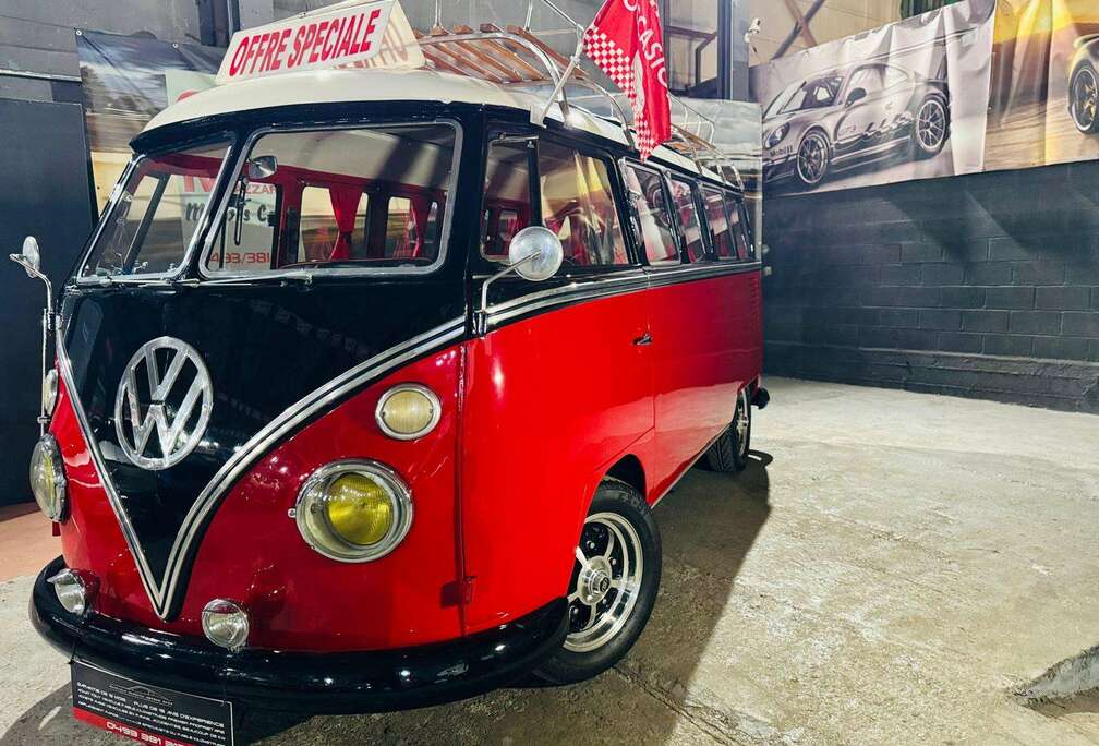 Volkswagen T1 SPLIT minibus 9 Places 1.500cc restauré à neuf