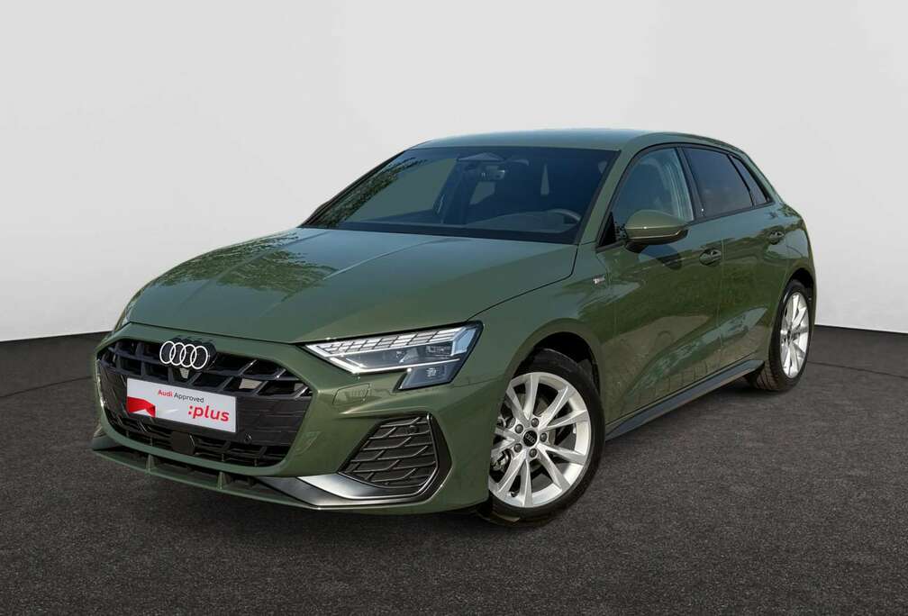 Audi S line TFSI (116pk) /// Trekhaak afneembaar /// Zetelverwarming vooraan /// Adaptive Cruisecontrol /