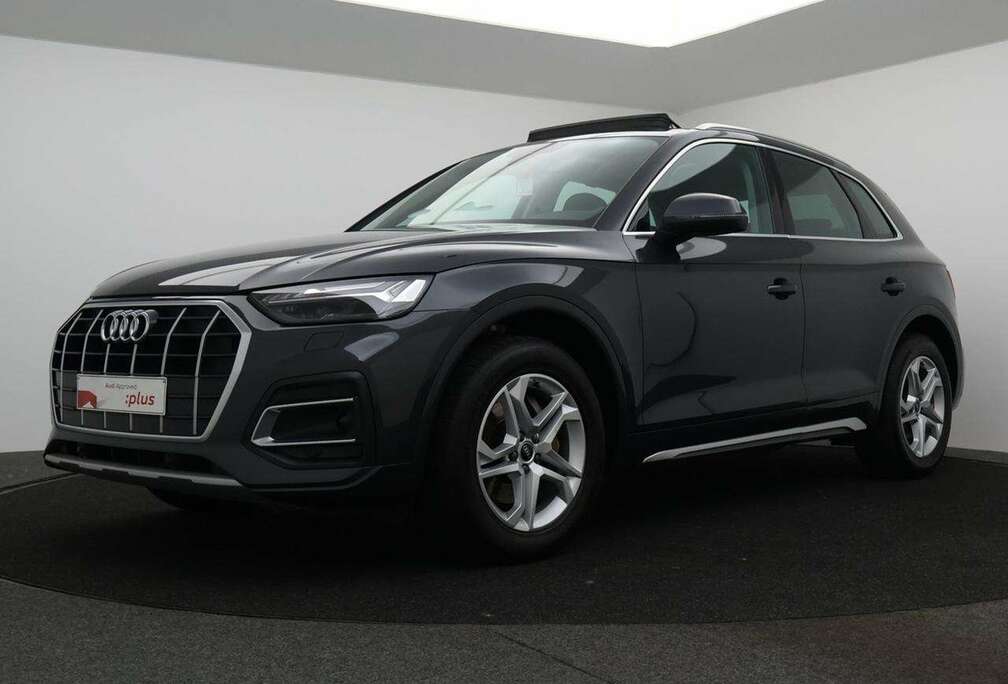 Audi Q5 35TDi Business Edition Advanced 163PK *AUTOMAAT*PANODAK*LEDER*CAMERA*CRUISE*PDC*NAVI*AIRCO*...*