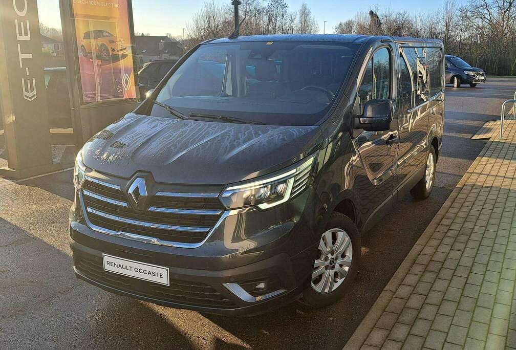 Renault Trafic Dubbel Cab, 2.0 - 145 Pk, airco, GPS, sensoren A, camera, trekhaak