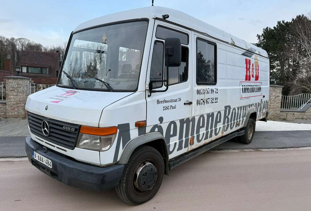 Mercedes-Benz 615 MAXI DUBEL CABINE