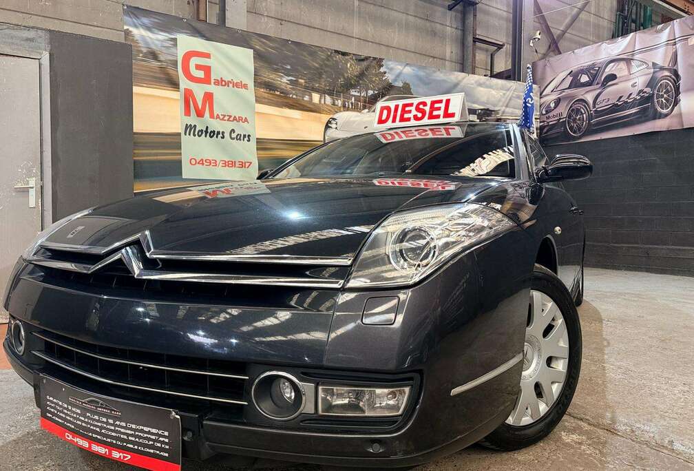 Citroen C6 2.2 HDi Exclusive GPS Cuir Suspension pneumatique  J.A Airco