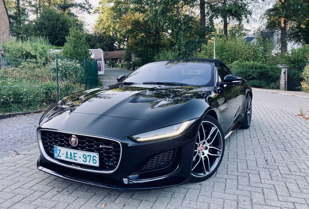 Jaguar F-Type Cabriolet 2.0 i4 P300 R-Dynamic Black