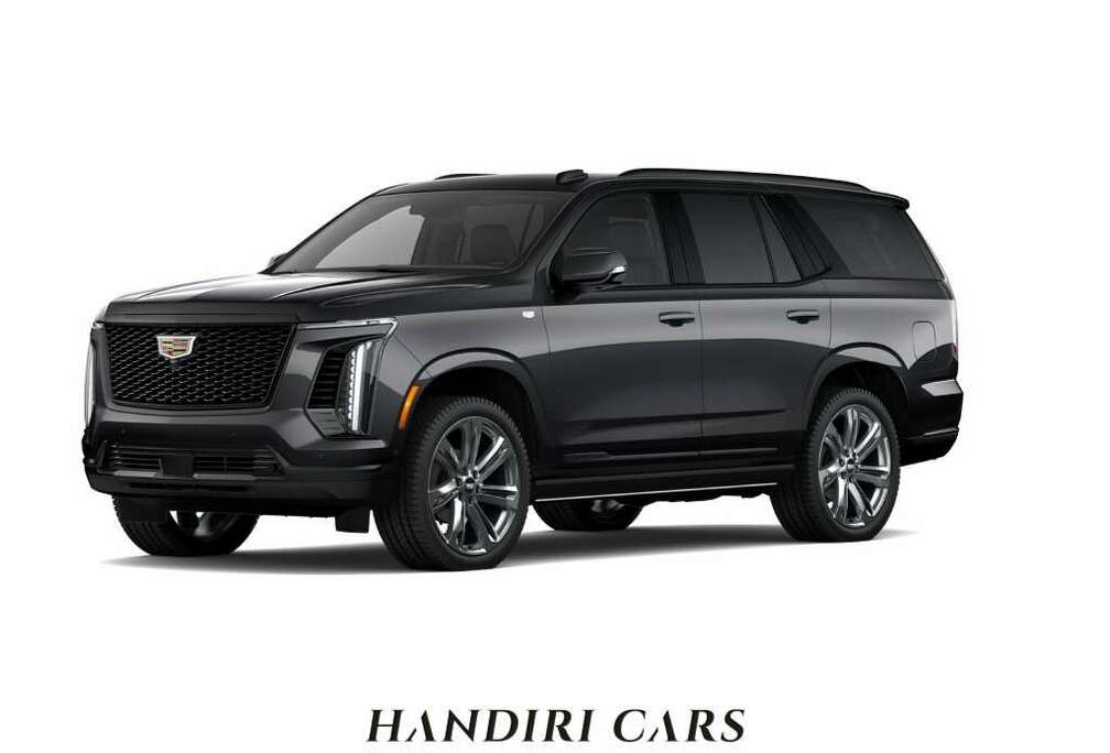 Cadillac 2026 SUV Sport Platinum € 132500 +ABV SECOND ROW