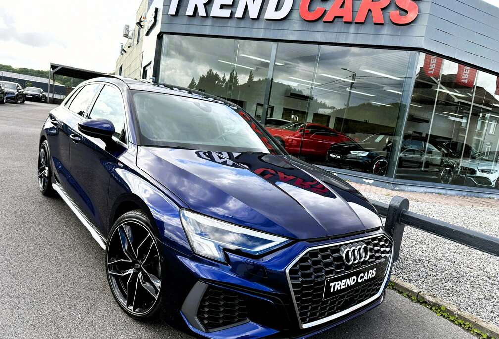 Audi 30 TFSI AUT 3x SLINE TOIT PANO CUIR KEYLESS LED MATRIX HUD CAMERA CARPLAY FULL OPT.