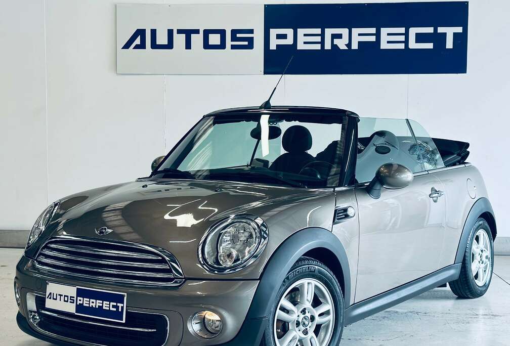 MINI 1.6i CABRIOLET CLIM ISOFIX SIEGES CHAUFF JA15 ETAT SPLENDIDE