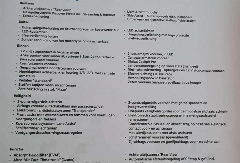 Volkswagen 1.5 eTSI Life Business OPF DSG