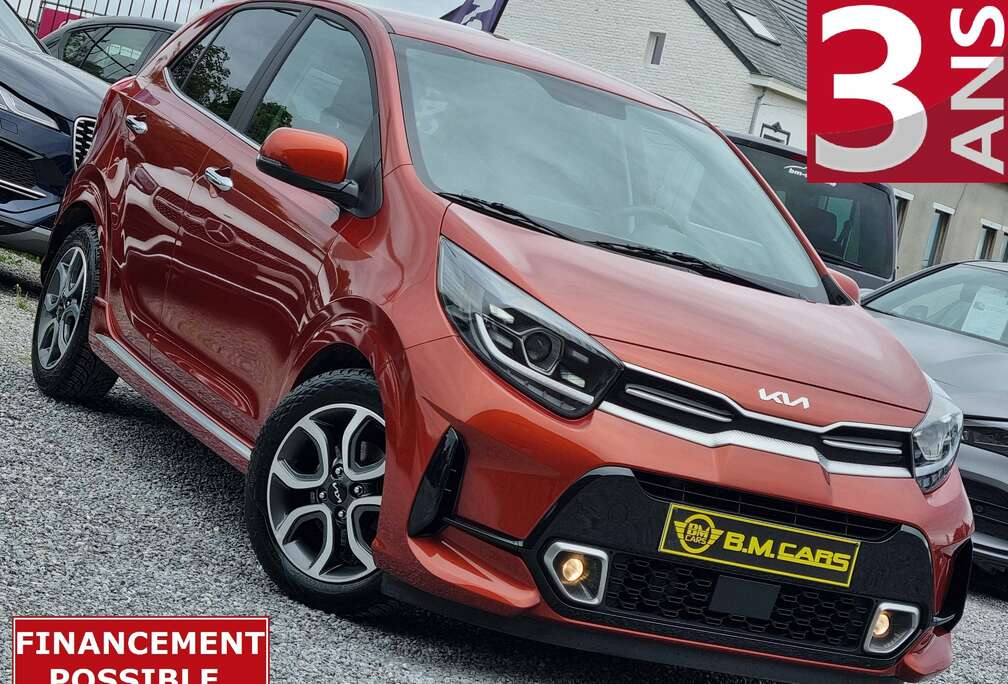 Kia 1.0i GT LINEGARANTIE 2029-CUIR-CLIM-JANTES-CAMERA-PDC-CARPLAY-ANDROIDAUTO-
