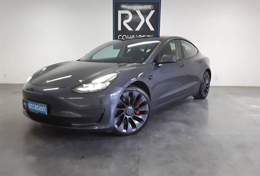 Tesla Model 3 78 kWh AWD Performance (377 kW)