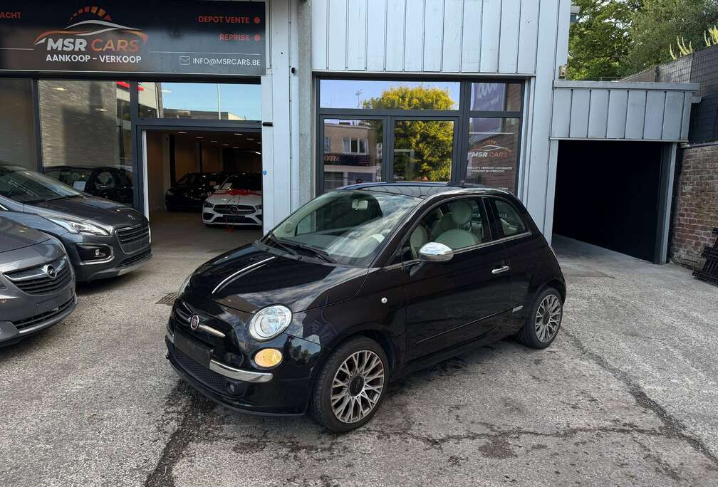 Fiat 1.2i-AIRCO-TOIT PANO-RADAR DE RECUL-JANTES
