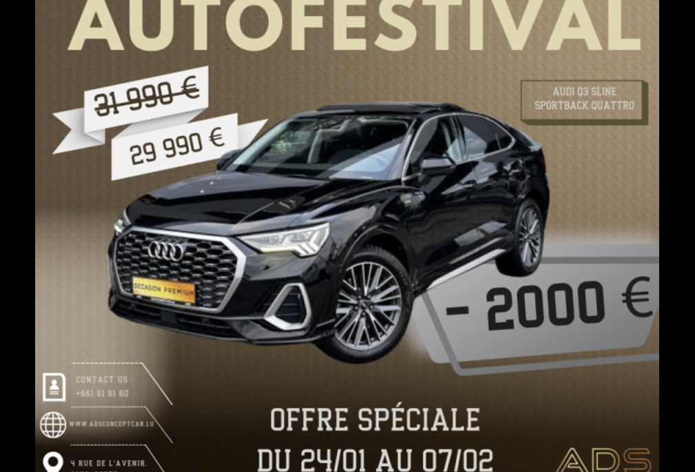 Audi Sportback quattro S line 2021