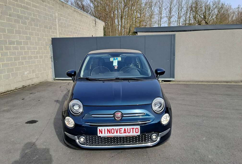 Fiat 1.2i Lounge CABRIO  NAVI BLUETOOTH AIRCO 38000km