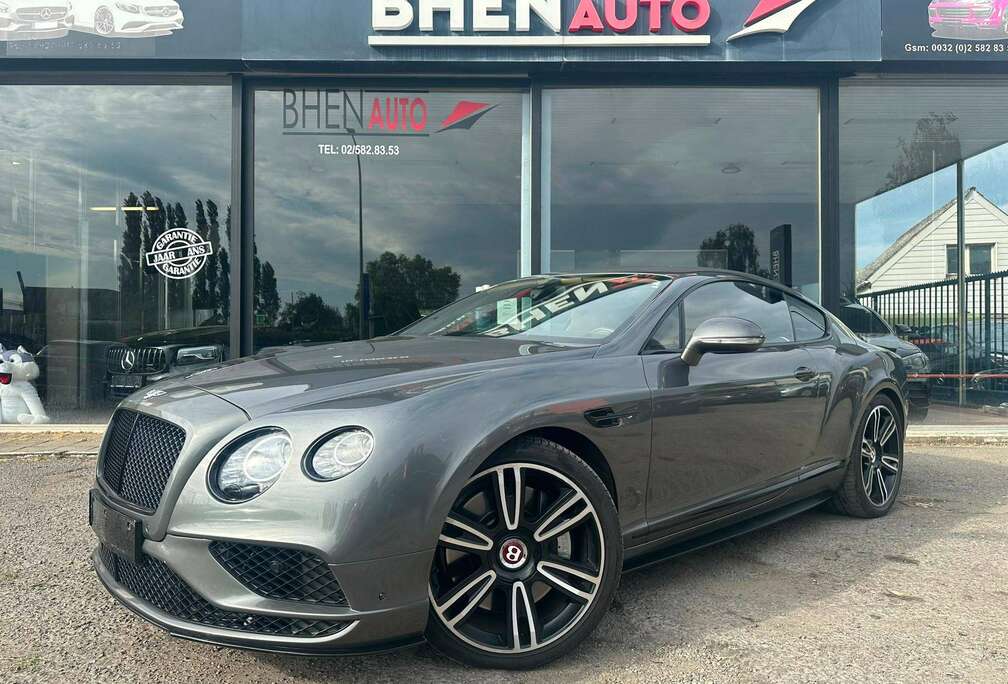 Bentley GT 4.0 BiTurbo V8 S/CUIR/CAMERA/SIEGE FULL/START AND STOP/GARANTIE 12 MOIS