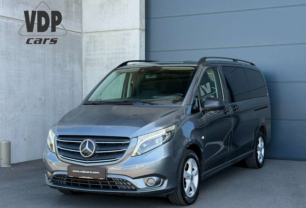 Mercedes-Benz 114 MIXTO DUBBEL CABINE (€33000 Excl. BTW) 5ZIT LED ILS 2 SCHUIFDEUREN KLIMA
