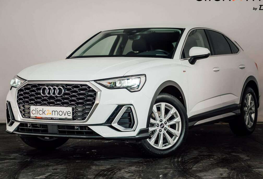 Audi Q3 Sportback 35 TFSI S line S tronic Incl. LED - Keyless - ACC - Privacy Glass - Camera - Winter Pack