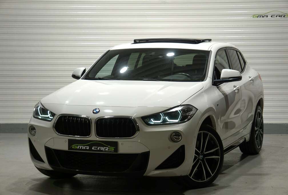 BMW X2 2.0 d sDrive18 M Pack-Navi-Leder-Airco-PDC-Pano-Garantie