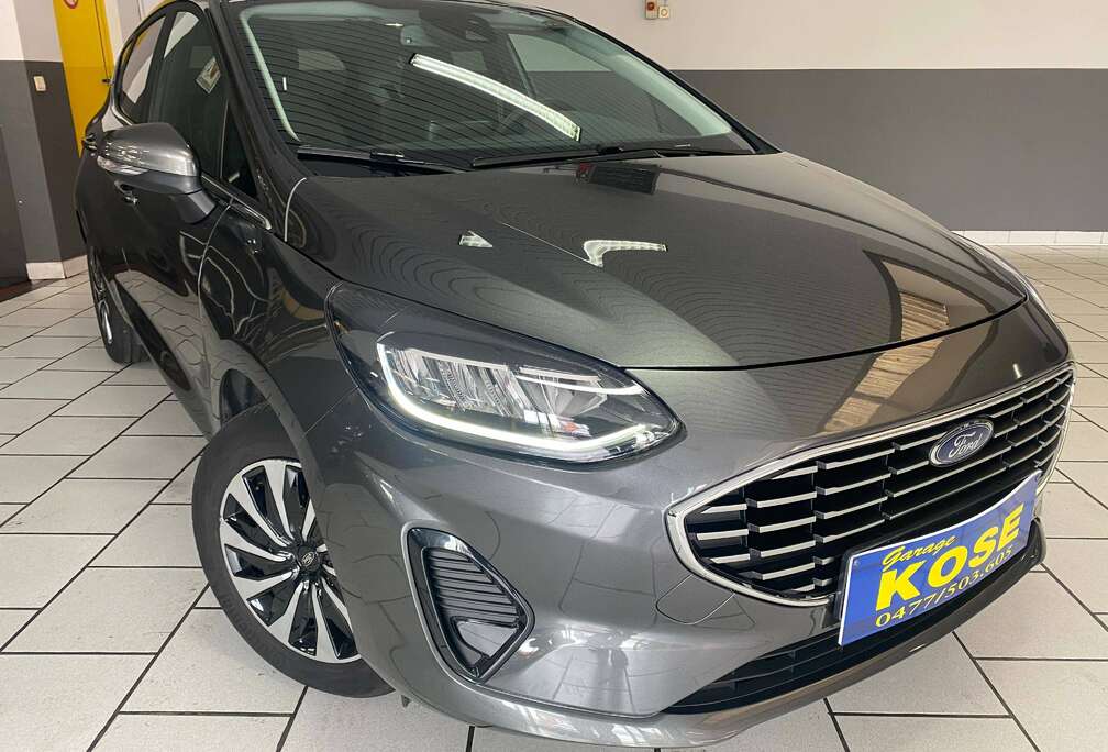 Ford Fiesta 1.0 EcoBoost MHEV Titanium // FAIBLE KILOMETRAGE + GARANTIE 12M+ ESSAI + CARPASS//