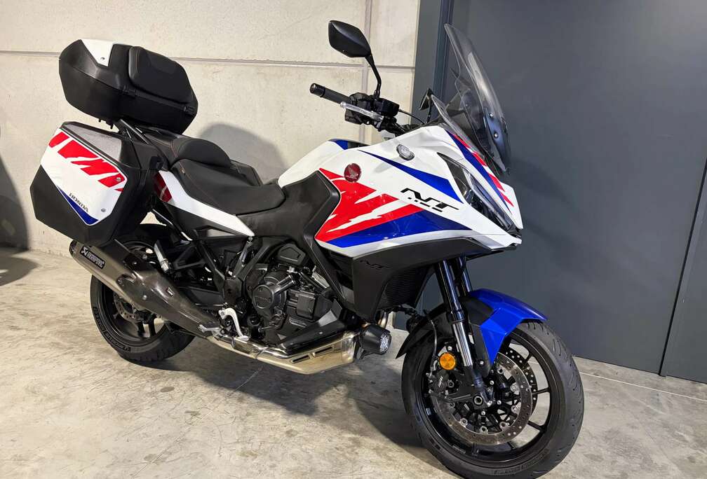 Honda DCT met voyage pack en achterremhendel