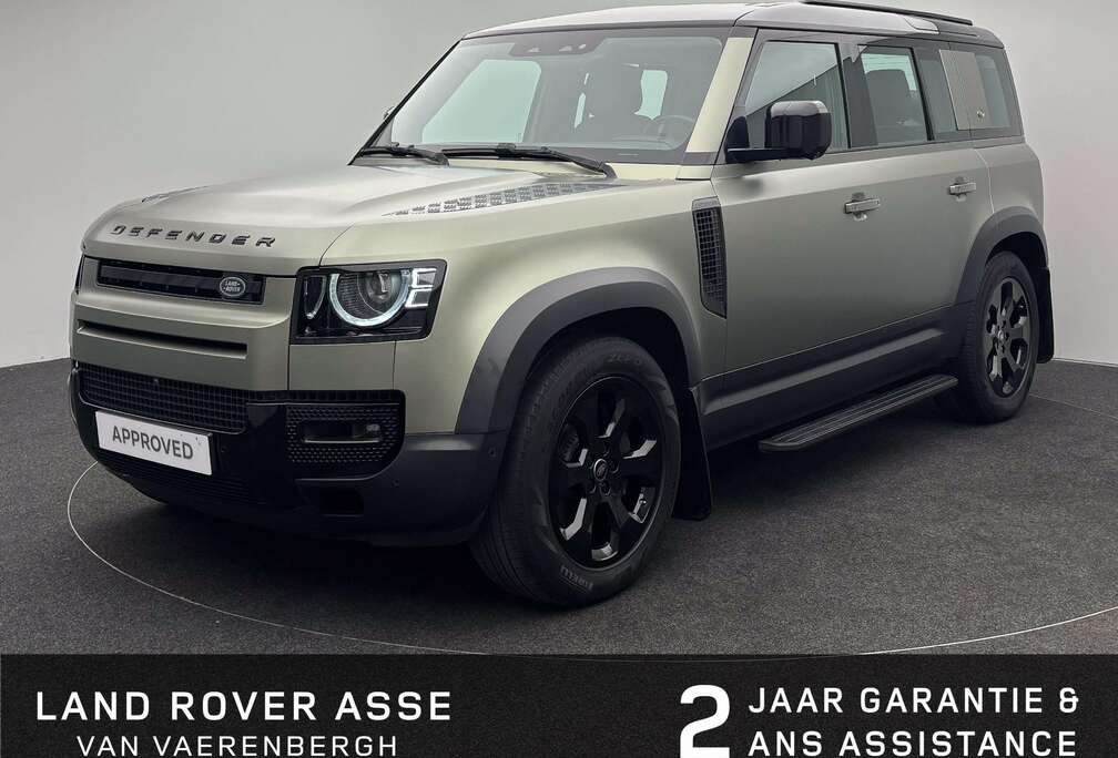 Land Rover 110 P400 with electric side steps