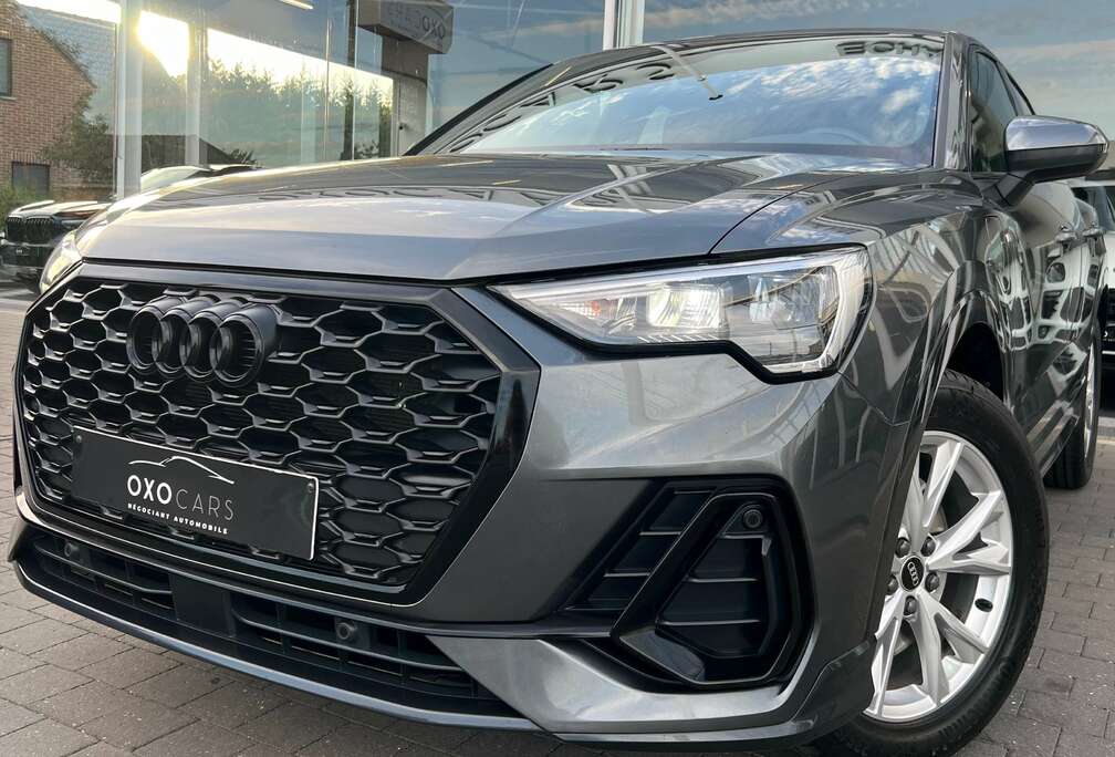 Audi SPORTBACK 45 TFSIe 245CV / S Line / Plug In Hybride / Gps / Cuir / CarPlay / Attache Remorque / 22.719€ HTVA * BTW EX /