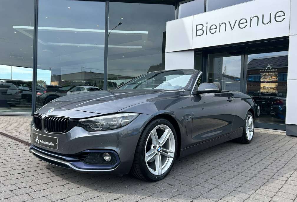 BMW Cabrio 420iA PACK SPORT *GARANTIE*SIEGES CHAUFF*CUIR*