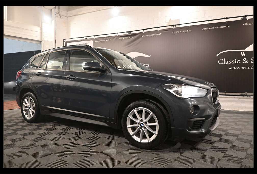 BMW X1 1.5iA sDrive18 FACELIFT EURO 6d / AUTO / HEAD UP / CAMERA / GPS NAVI TACTILE PRO / FULL SERVICE BMW !!