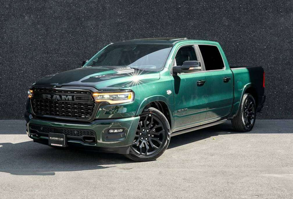 Dodge 2026 5.7L V8 HEMI! RAM 1500 Limited €87950 Serrano Green Metallic + RAMBOX DELETE