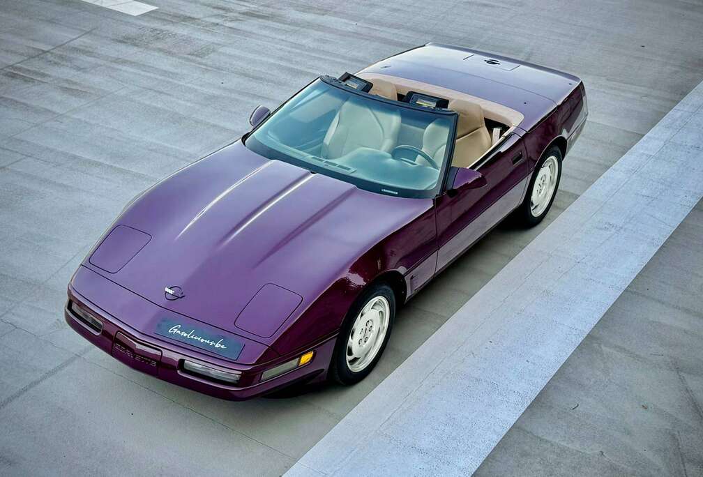 Corvette Cabrio - 44.630 km !  CT ok - Gekeurd