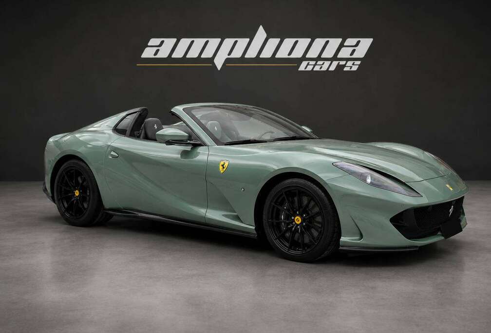 Ferrari 812 GTS         V12. Open sky. Ferrari Extracampionario at its purest.
