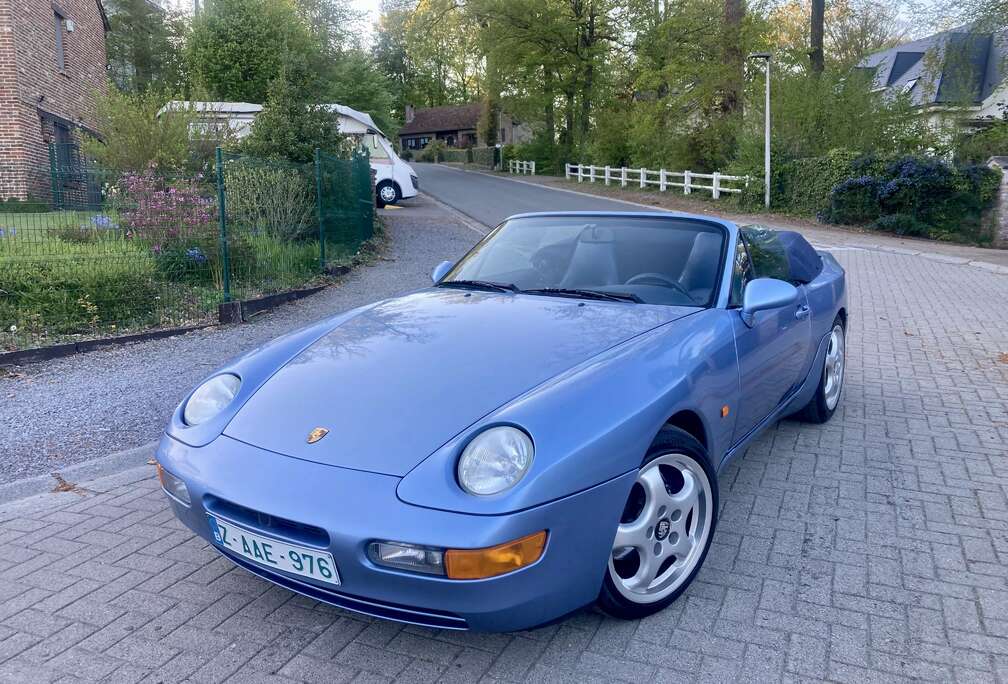 Porsche cabriolet , boite mécanique , magnifique collector