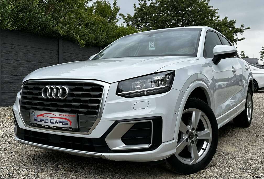 Audi Q2 1.4 TFSI c.o.d Sport S tronic CUIR GRIS/GPS/CRUISE ACC/