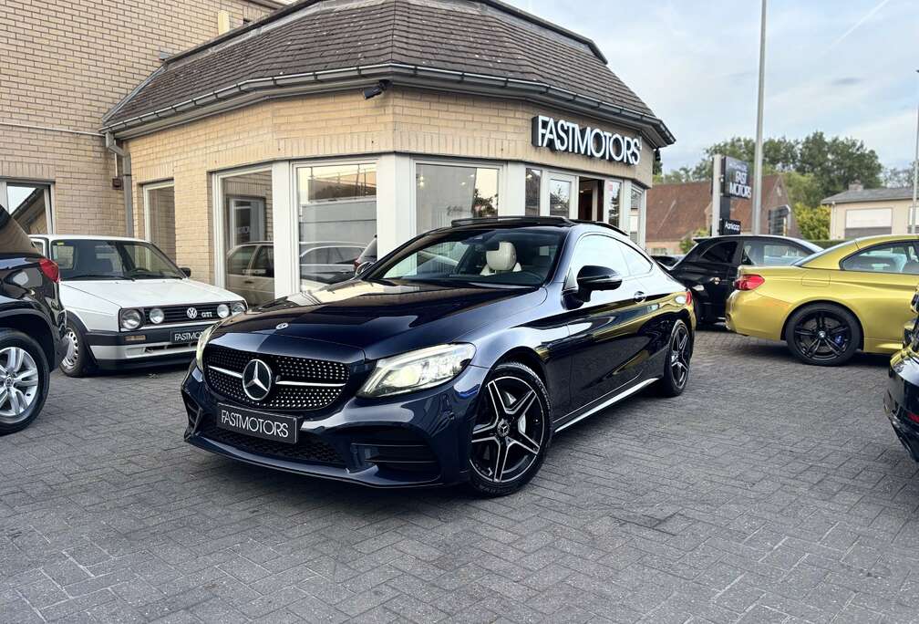 Mercedes-Benz Coupe C 220 d AMG LED BEAM PANO VIRTUAL CARPLAY BURMESTER FULL