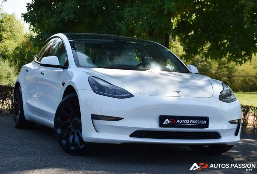 Tesla Model 3 78 kWh AWD Performance (377 kW)